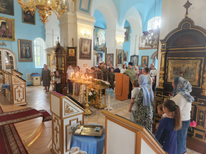 Молебен перед началом нового учебного года.